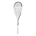 Raqueta de squash Radach Sports Tecnifibre Carboflex 135 X-Top blanca con tecnología sin parachoques y marco potente