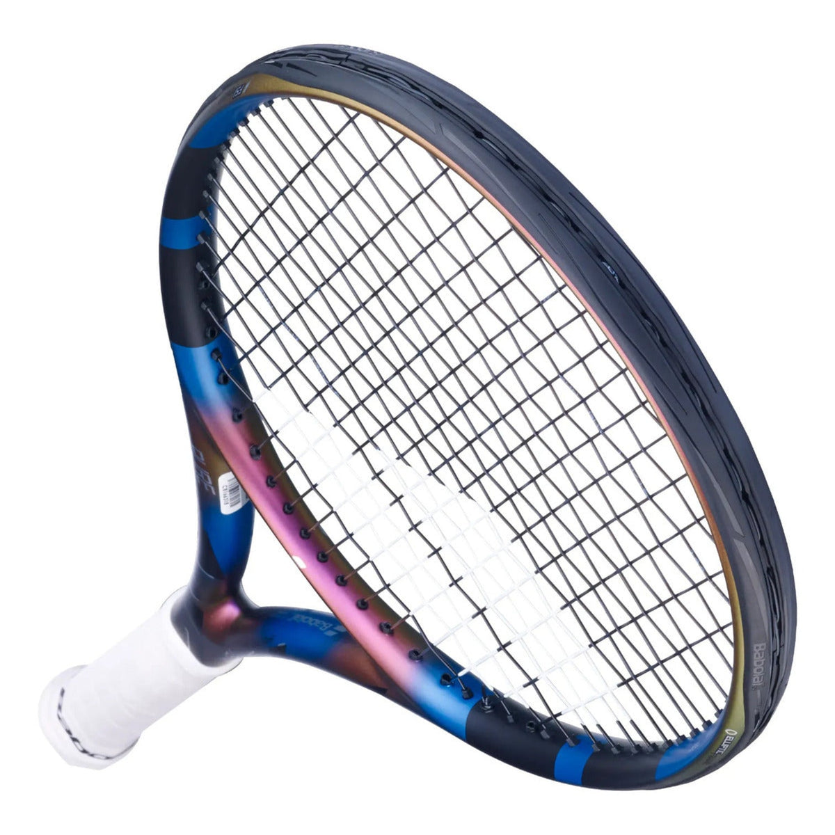 Raqueta de tenis Radach Sports Babolat Pure Drive Team Spectra con acabado iridiscente y diseño de grafito ligero