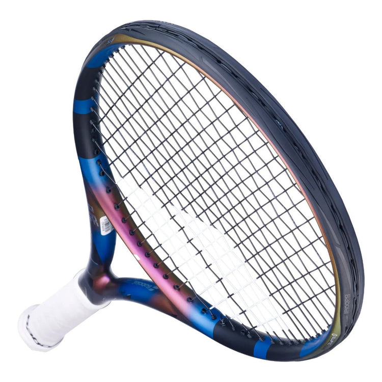 Raqueta de tenis Radach Sports Babolat Pure Drive Team Spectra con acabado iridiscente y diseño de grafito ligero