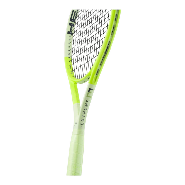 Raqueta de tenis Radach Sports Head Extreme MP 2024 color amarillo neón con tecnología Auxetic 2.0