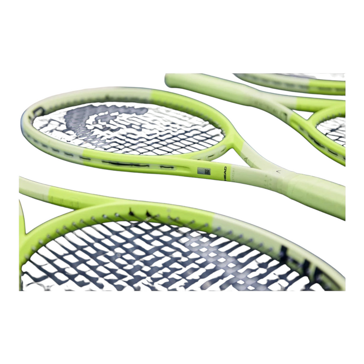 Raqueta de tenis Head Extreme Team 2024 color verde lima con tecnología Auxetic 2.0 disponible en Radach Sports
