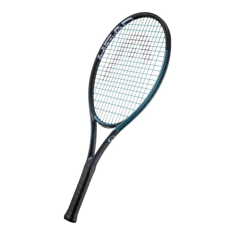 Raqueta de tenis Radach Sports Head Gravity 25 Junior de grafito en color negro y azul para niños de 8 a 10 años