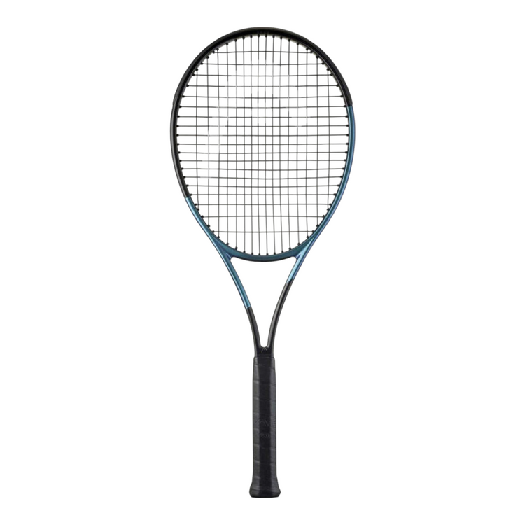 Raqueta de tenis Head Gravity MP L 2025 de 280g con diseño degradado azul y negro de Radach Sports