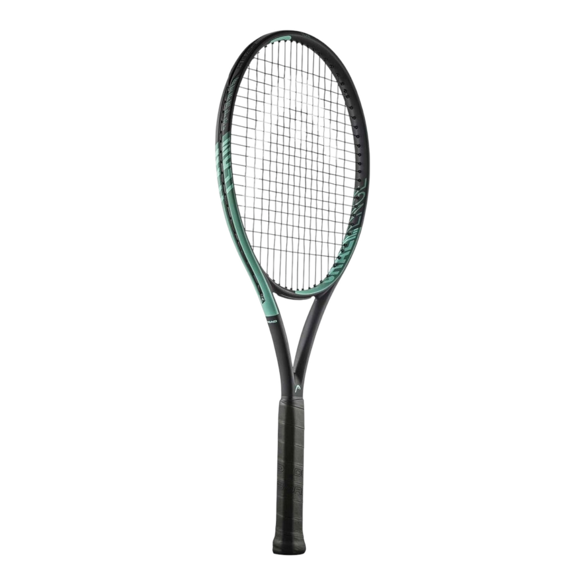 Raqueta de tenis Radach Sports Head Ig Challenge Team en color negro y verde menta con estructura de grafito