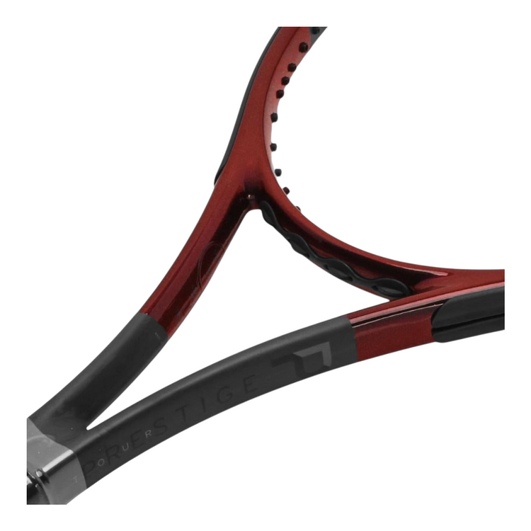 Raqueta de tenis Head Prestige Tour de Radach Sports en color rojo metalizado con detalles en negro