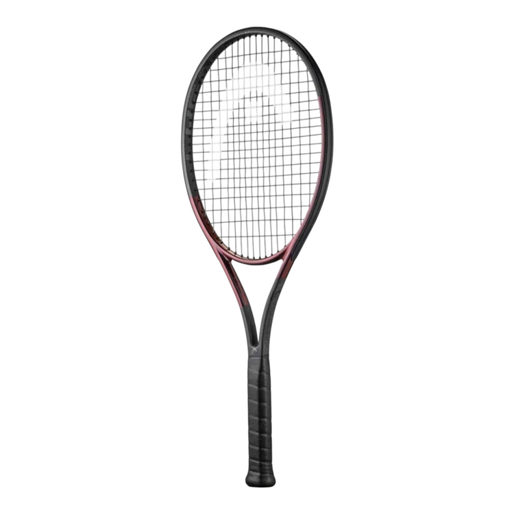 Raqueta de tenis Head Prestige MP L 2023 de 300g con diseño elegante en negro y granate de Radach Sports