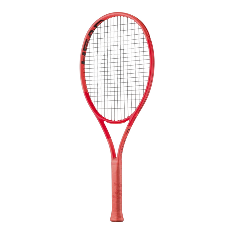 Raqueta de tenis Radach Sports Head Radical 26 Jr. 2025 de color rojo con diseño moderno y encordado 16/19