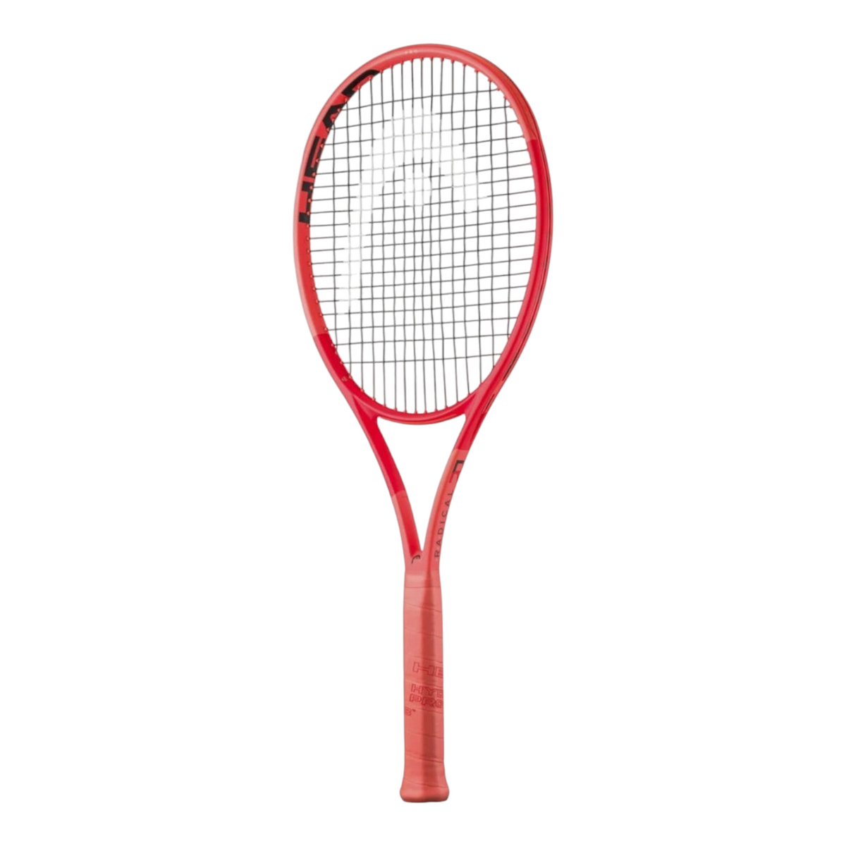 Raqueta de tenis Radach Sports Head Radical Pro 2025 roja con tecnología Auxetic 2.0 y patrón de encordado 16/19