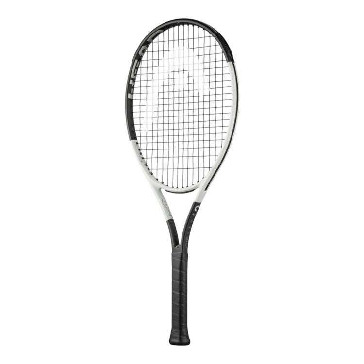 Raqueta de tenis Head Speed Jr. 2024 blanca y negra para niños, disponible en Radach Sports