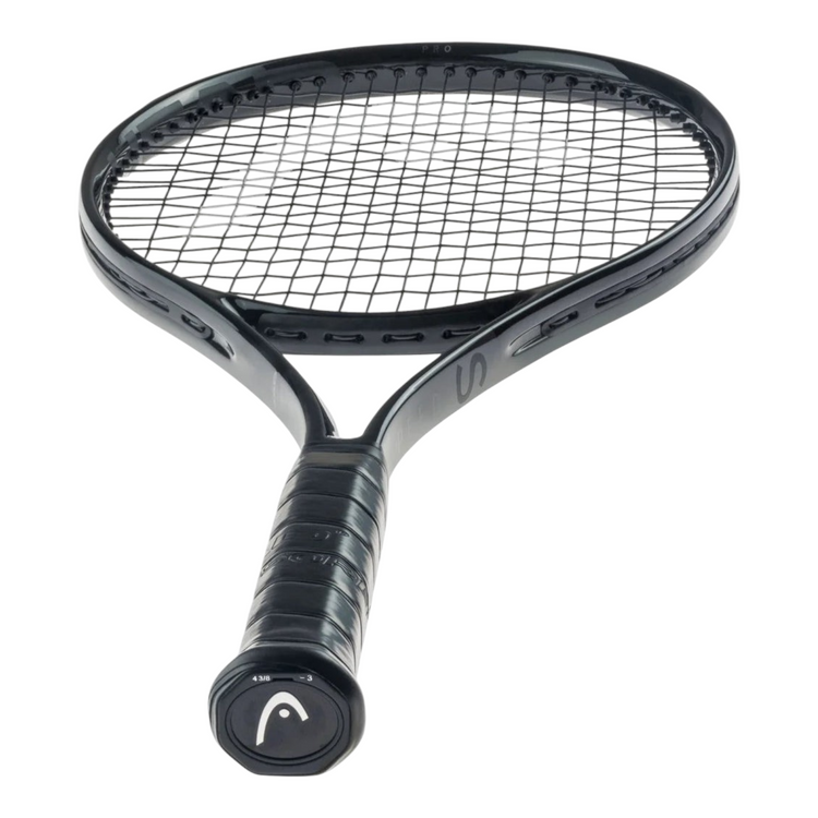 Raqueta de tenis Radach Sports Head Speed Pro Legend 2024 negra con acabado mate y carbono visible