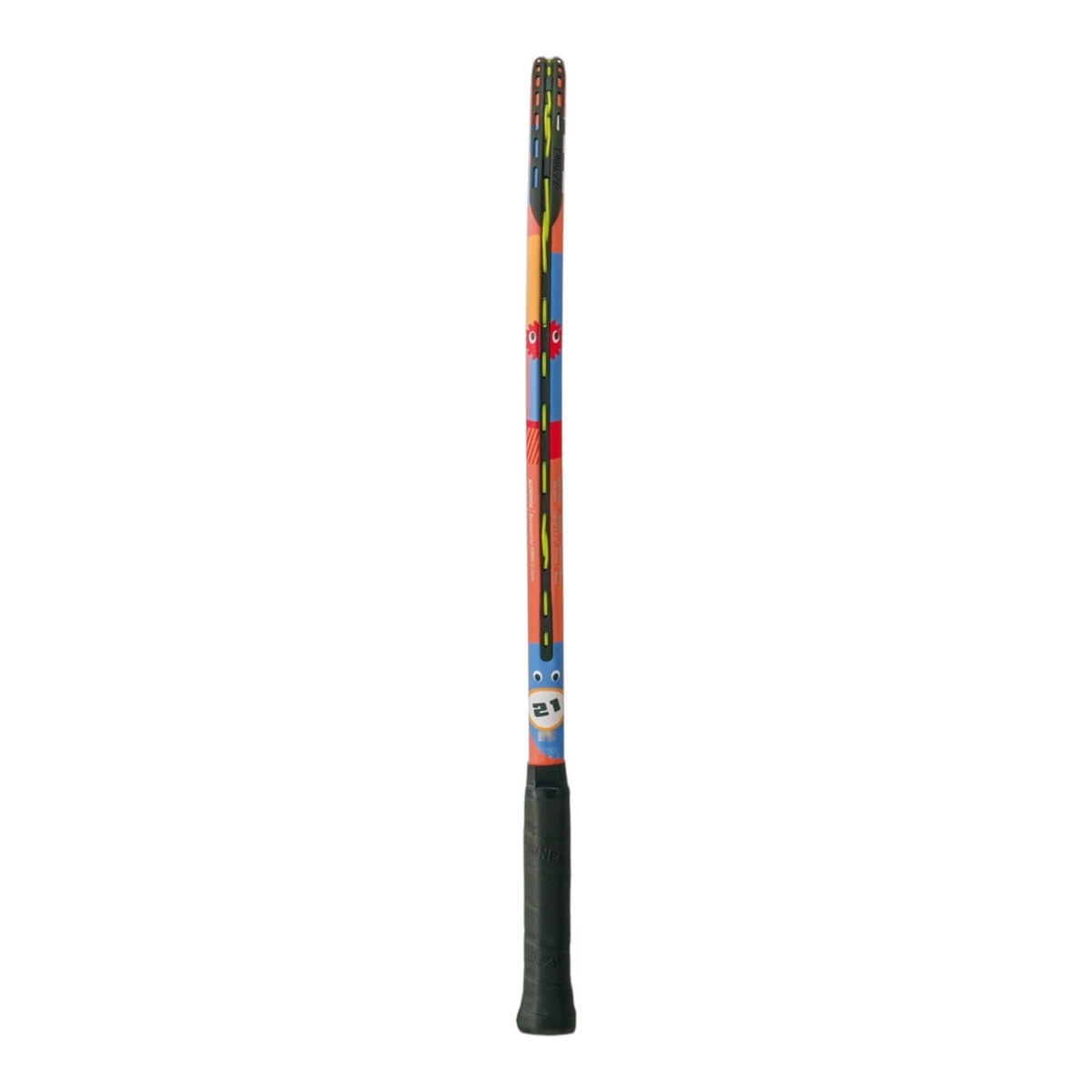 Raqueta de tenis infantil Radach Sports Yonex 21 de aluminio en color coral para niñas de 4 a 6 años