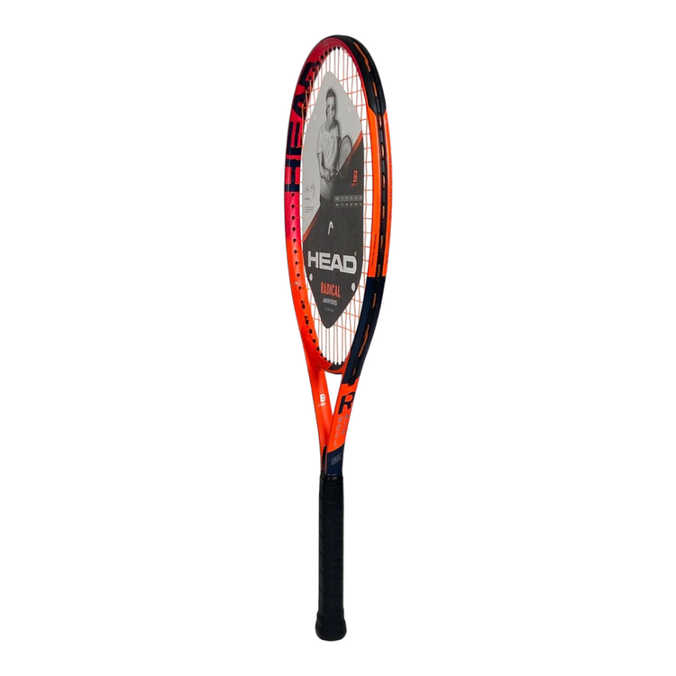 Raqueta de tenis Radach Sports Head Radical Junior 25 de aluminio en color naranja y negro para niños