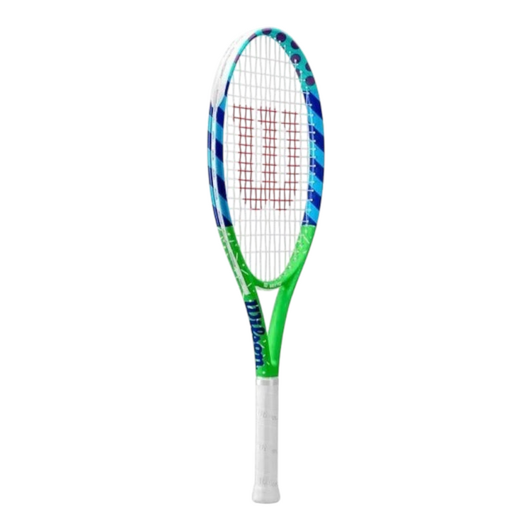 Raqueta de tenis junior Wilson Britto 25 de Radach Sports con diseño colorido y marco de aluminio ligero