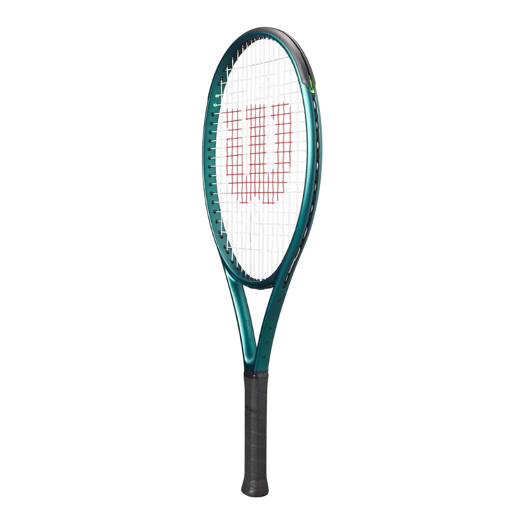 Raqueta de tenis Radach Sports Wilson Blade 25 V9 junior en color verde esmeralda para niños de 8 a 10 años