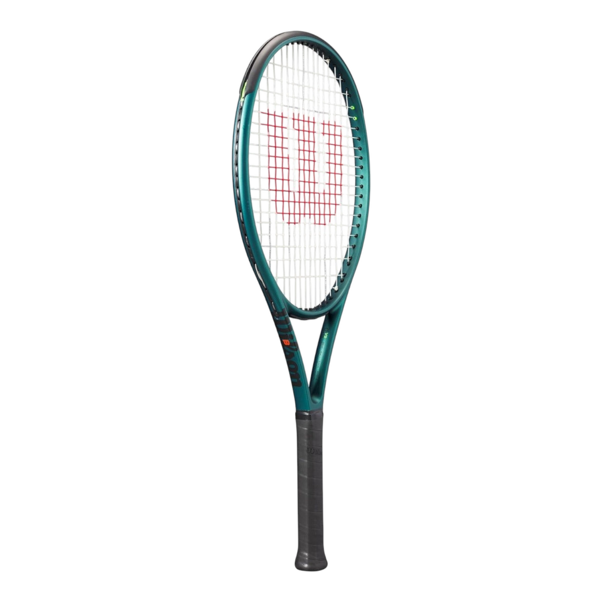 Raqueta de tenis Wilson Blade Junior 26 V9 de Radach Sports en color verde esmeralda para niños de 9 a 11 años