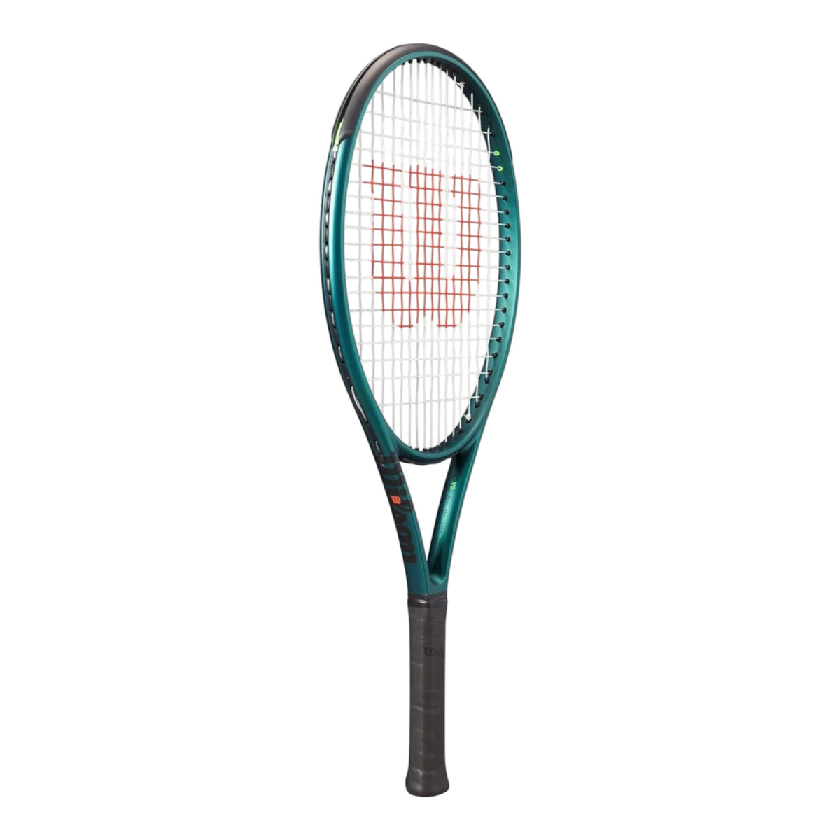 Raqueta de tenis Radach Sports Wilson Blade Junior 25 V9 en color verde esmeralda para niños de 8 a 10 años
