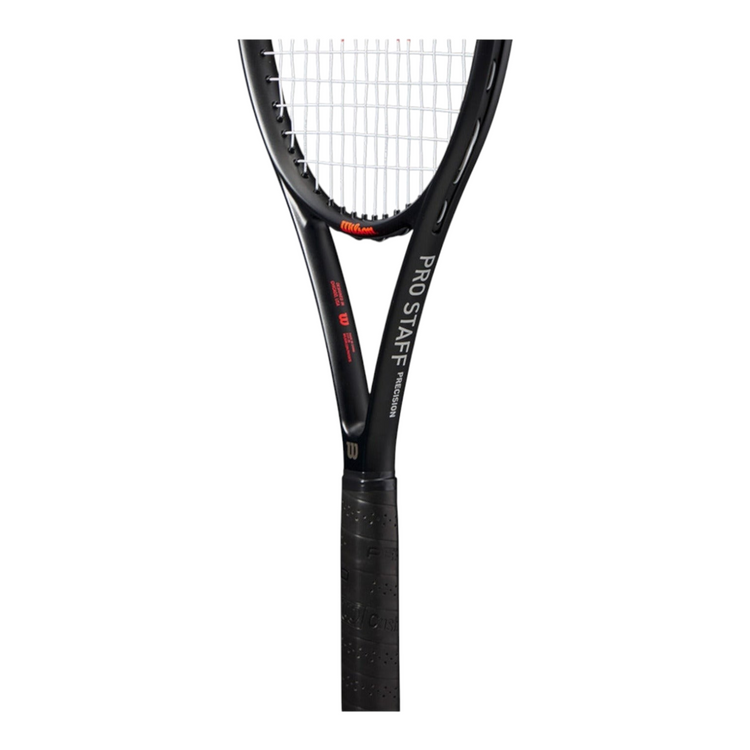 Raqueta de tenis Wilson Pro Staff Precision 103 de Radach Sports, color negro con detalles en rojo, 270 gramos.