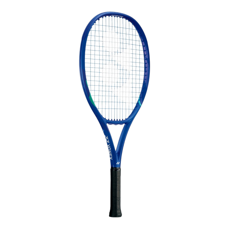 Raqueta de tenis junior Radach Sports Yonex EZONE 25 azul de grafito y aluminio para niños de 8 a 10 años