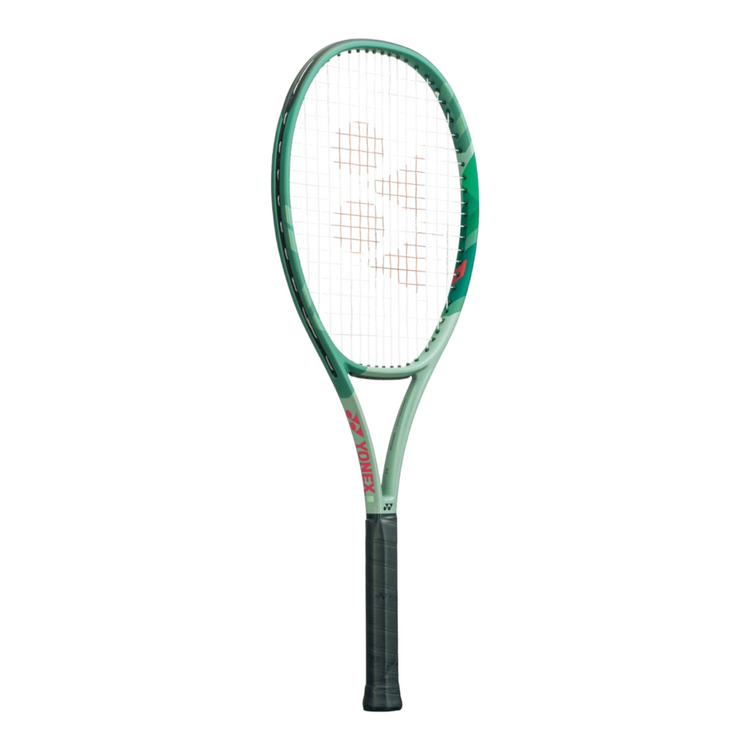 Raqueta de tenis Radach Sports Yonex Percept Game en color verde menta con diseño ergonómico y tecnología avanzada