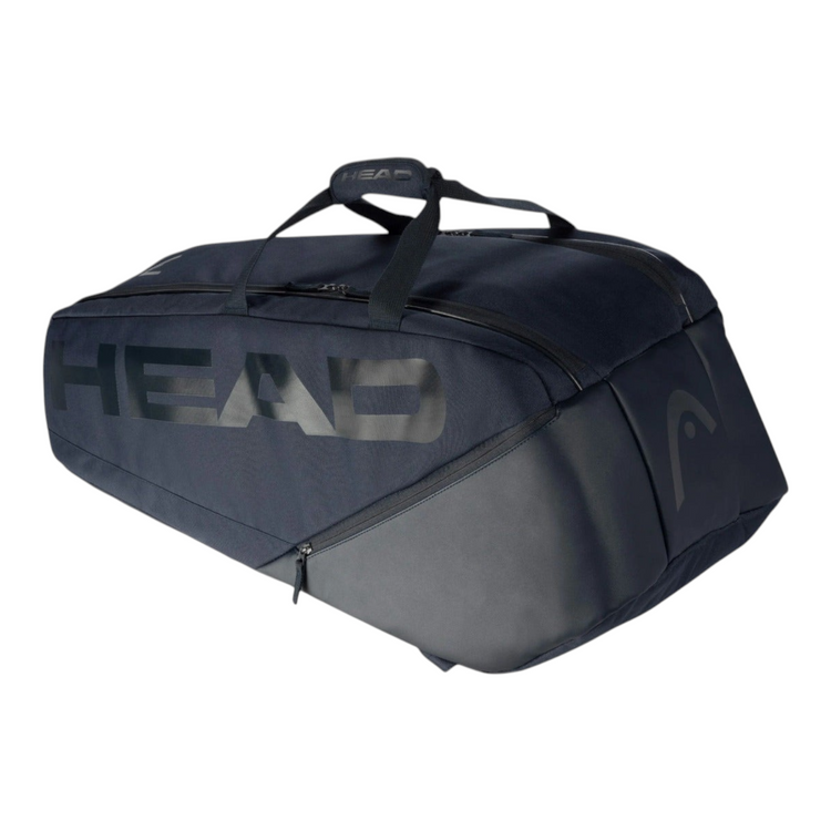 Raquetero Head Pro Racquet Bag L de Radach Sports en color azul marino con compartimentos reforzados para tenis