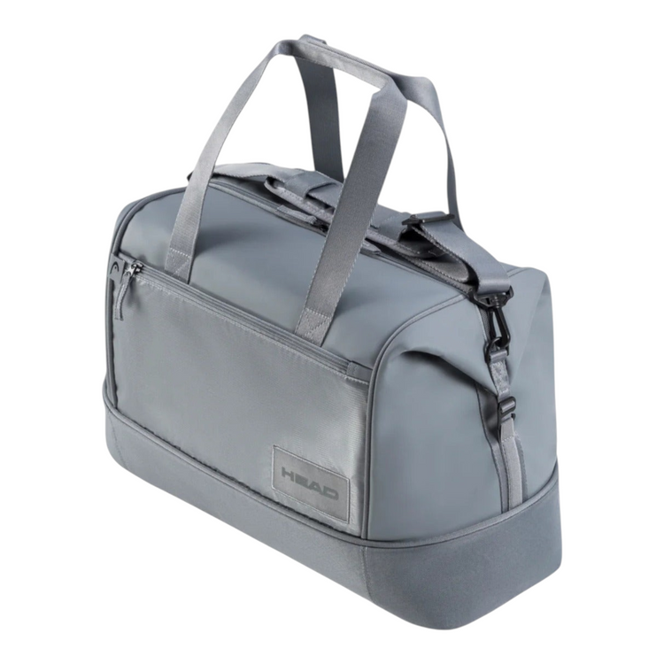 Raquetero Radach Sports Head Tour Tote Bag 35L KG gris con hebillas metálicas y compartimento para dos raquetas
