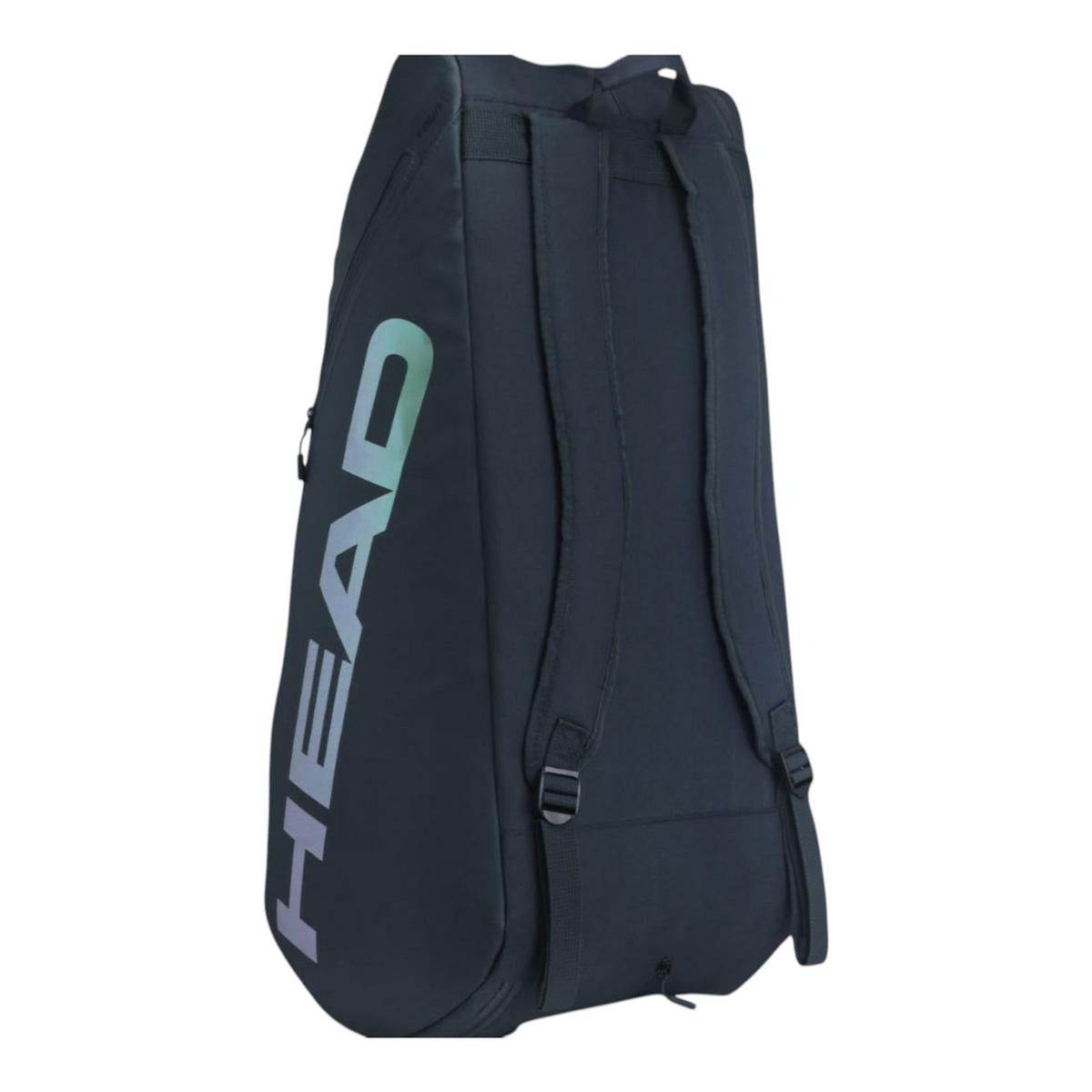Raquetero Radach Sports Head Tour L color azul marino con correas de mochila y logo grande en el lateral