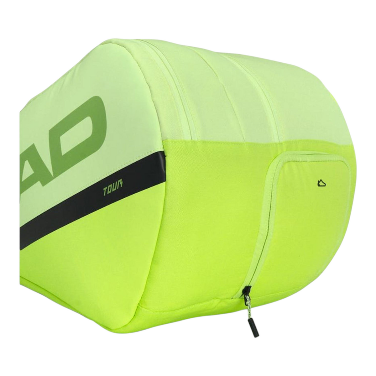 Raquetero Radach Sports Head Tour Extreme L en verde fosforescente con compartimento térmico y diseño moderno