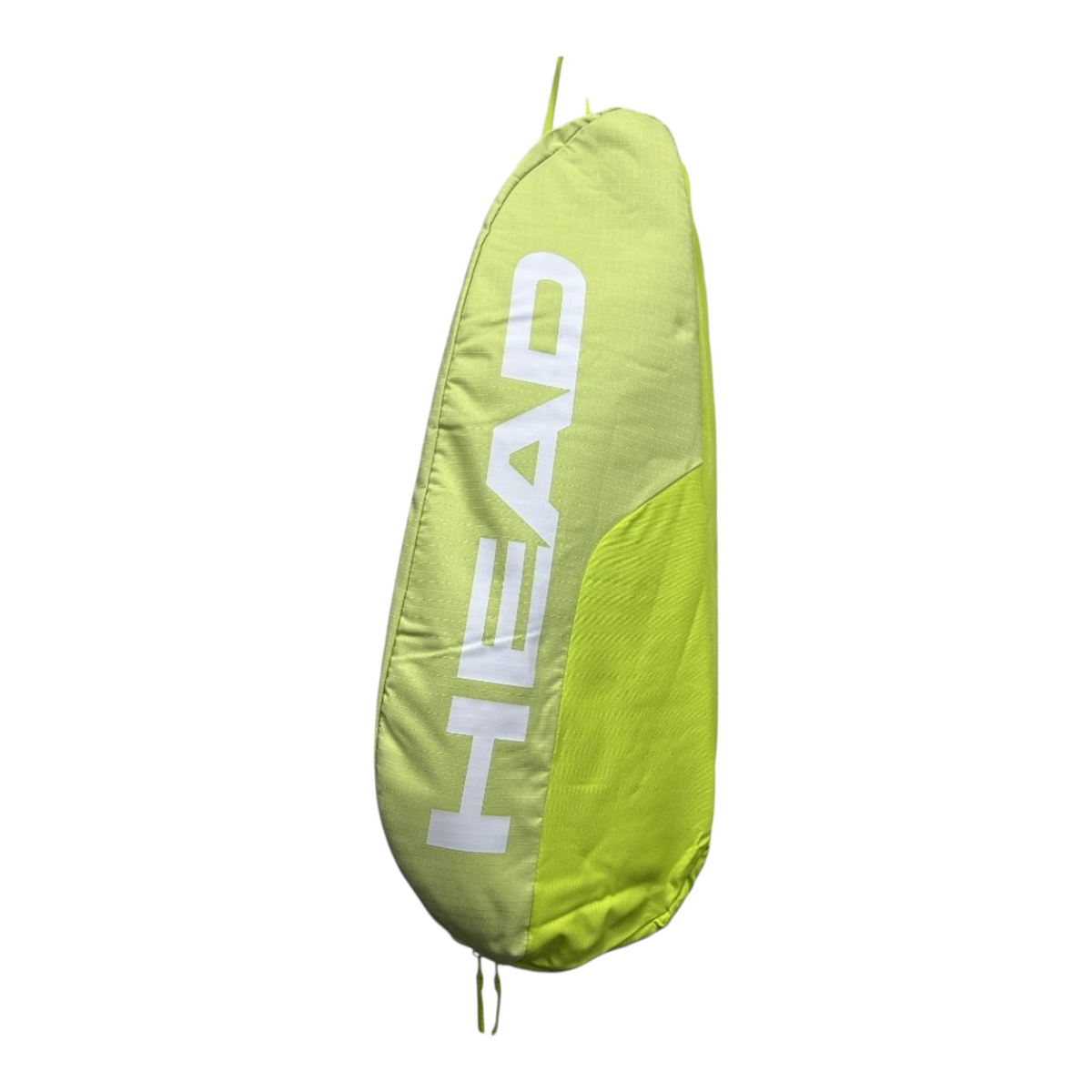 Raquetero Radach Sports Head Base S en color verde fosforescente con capacidad para 3 raquetas y logo estampado