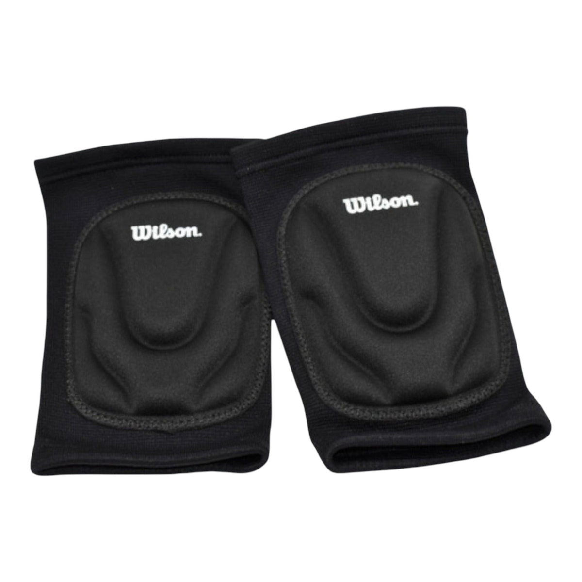 Rodilleras de voleibol negras Wilson de Radach Sports con acolchado protector para mayor seguridad en la cancha