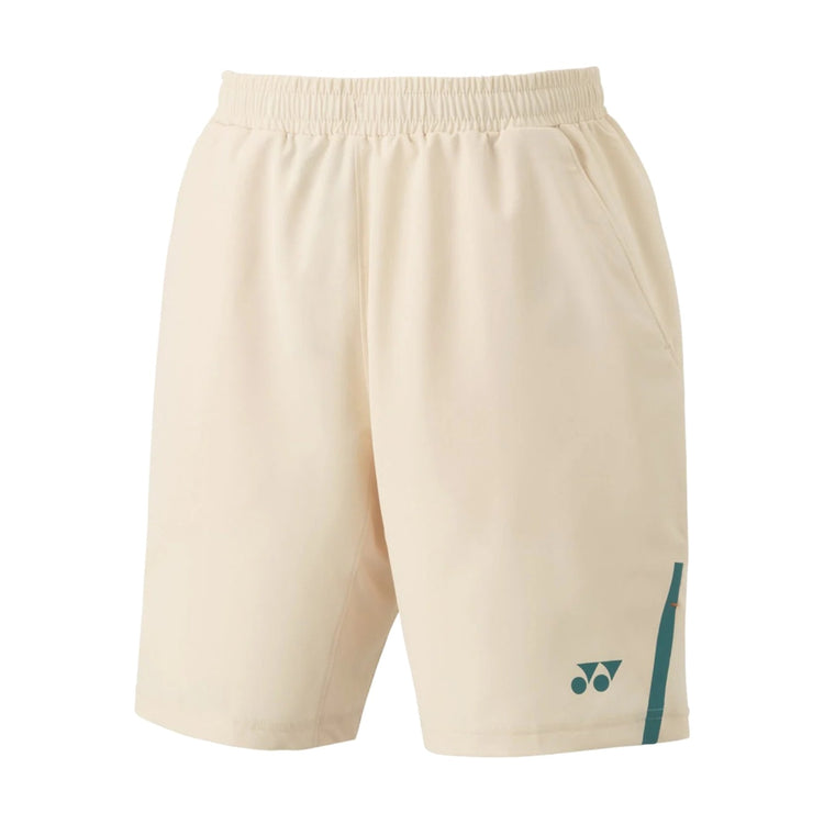Shorts deportivos Radach Sports Yonex Pro Tour color arena con tecnología de secado rápido y ajuste elástico