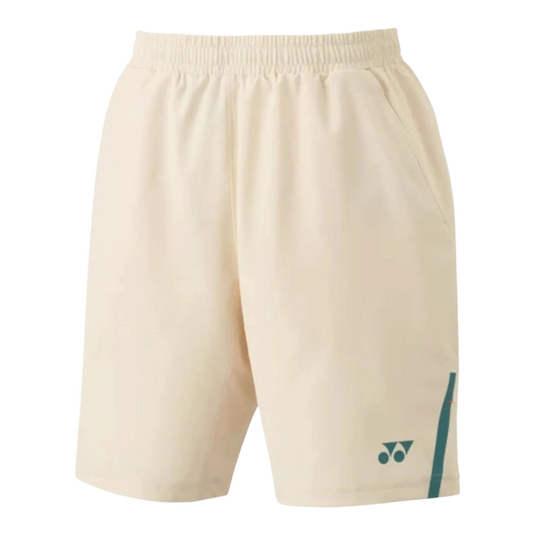 Shorts deportivos Radach Sports Yonex Pro Tour 15163EX color arena con tecnología de secado rápido y protección UV