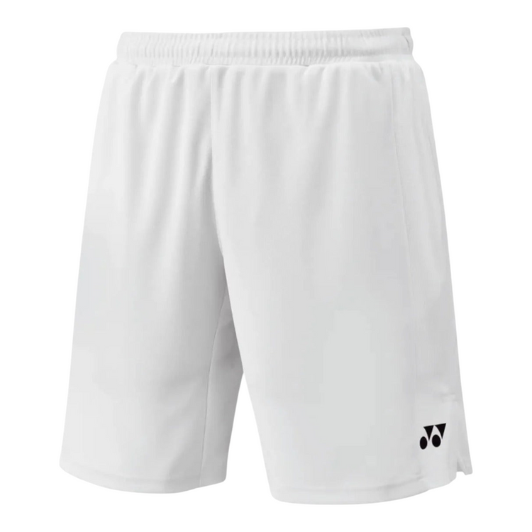Short deportivo Radach Sports Yonex blanco de poliéster transpirable con cintura elástica para tenis y pádel