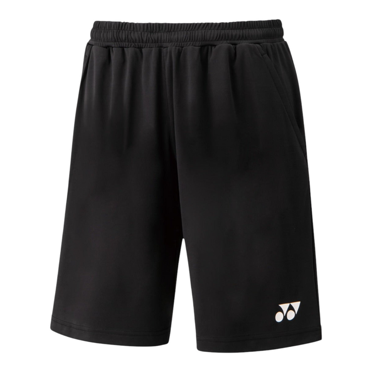 Shorts deportivos negros Radach Sports Yonex YM0030 de poliéster con tecnología DRY-Comfy para tenis y bádminton