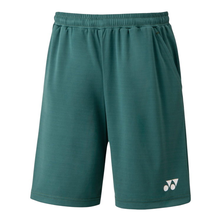 Shorts deportivos Radach Sports Yonex YM0030 color verde antiguo de poliéster con tecnología DRY-Comfy