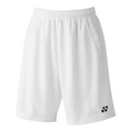 Shorts deportivos junior Yonex de color blanco con cintura elástica, disponibles en Radach Sports