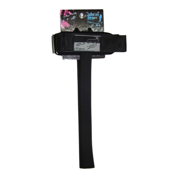 Straps para levantamiento de pesas Radach Sports en color negro con material antiderrapante y ajuste unisex
