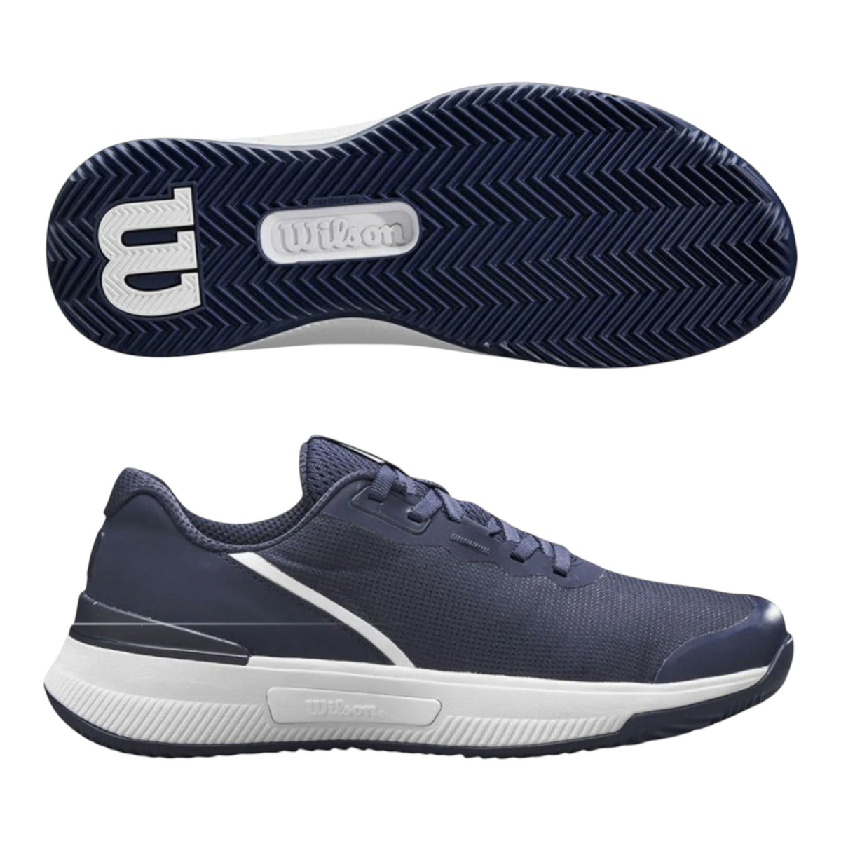 Tenis de mujer Radach Sports Wilson Intrigue Lite en azul marino con suela Duralast para tenis y pádel