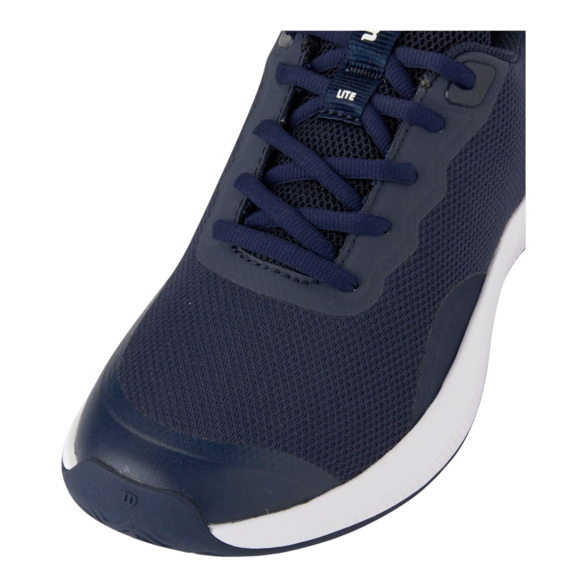 Tenis de mujer Radach Sports Wilson Intrigue Lite en color azul marino con malla transpirable y suela blanca
