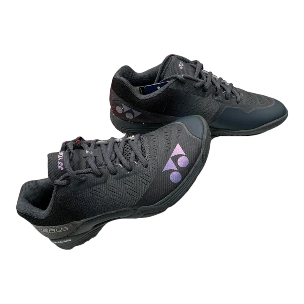 Tenis de bádminton Radach Sports Yonex Aerus Z para hombre en color gris oscuro con malla transpirable y amortiguación