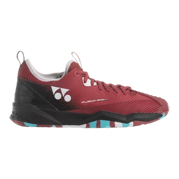 Tenis Radach Sports Yonex Fusionrev 4 US Open en color rojo y negro con tecnología Power Cushion para tenis