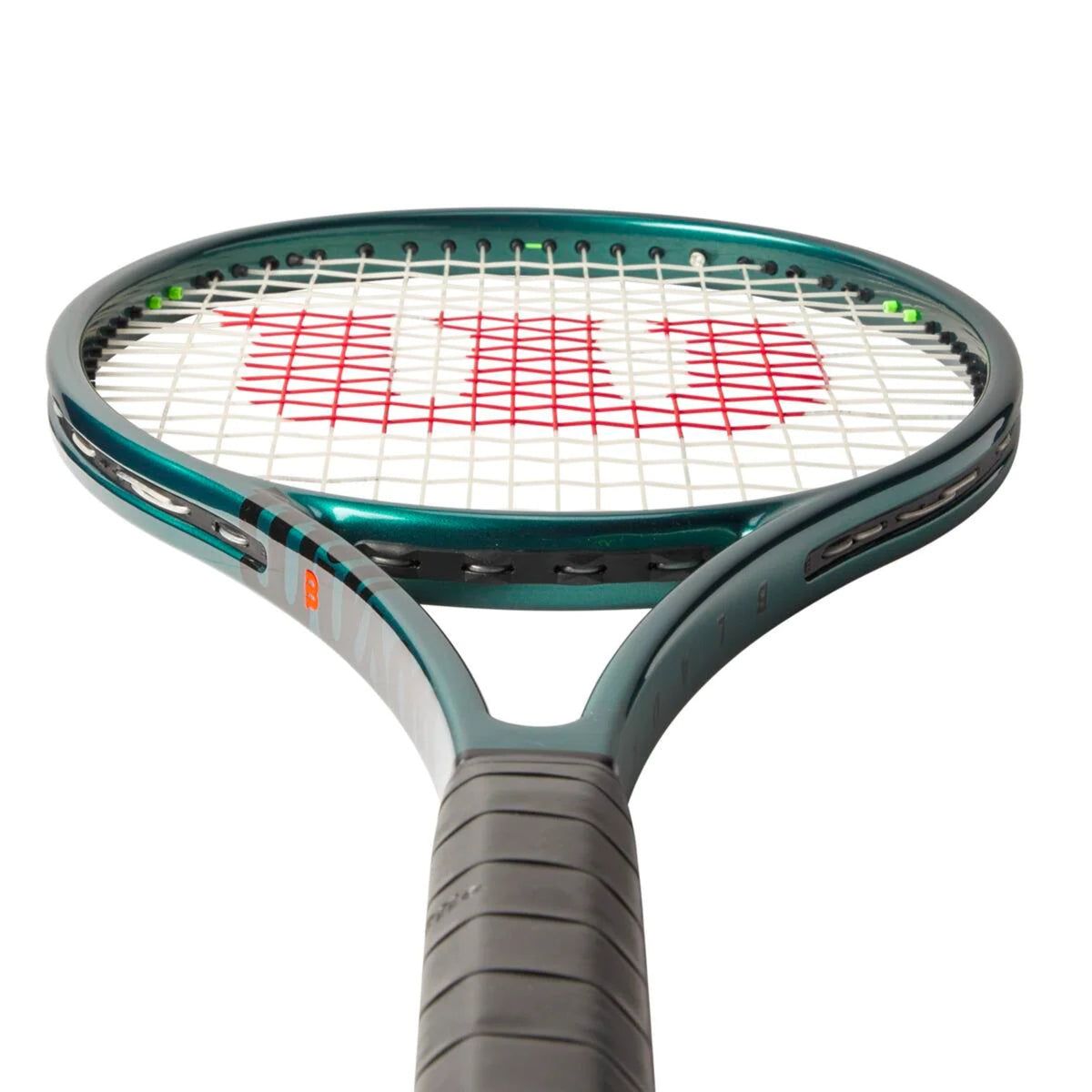 Raqueta Wilson Blade Pro 98 V9 - detalle del encordado 16x19