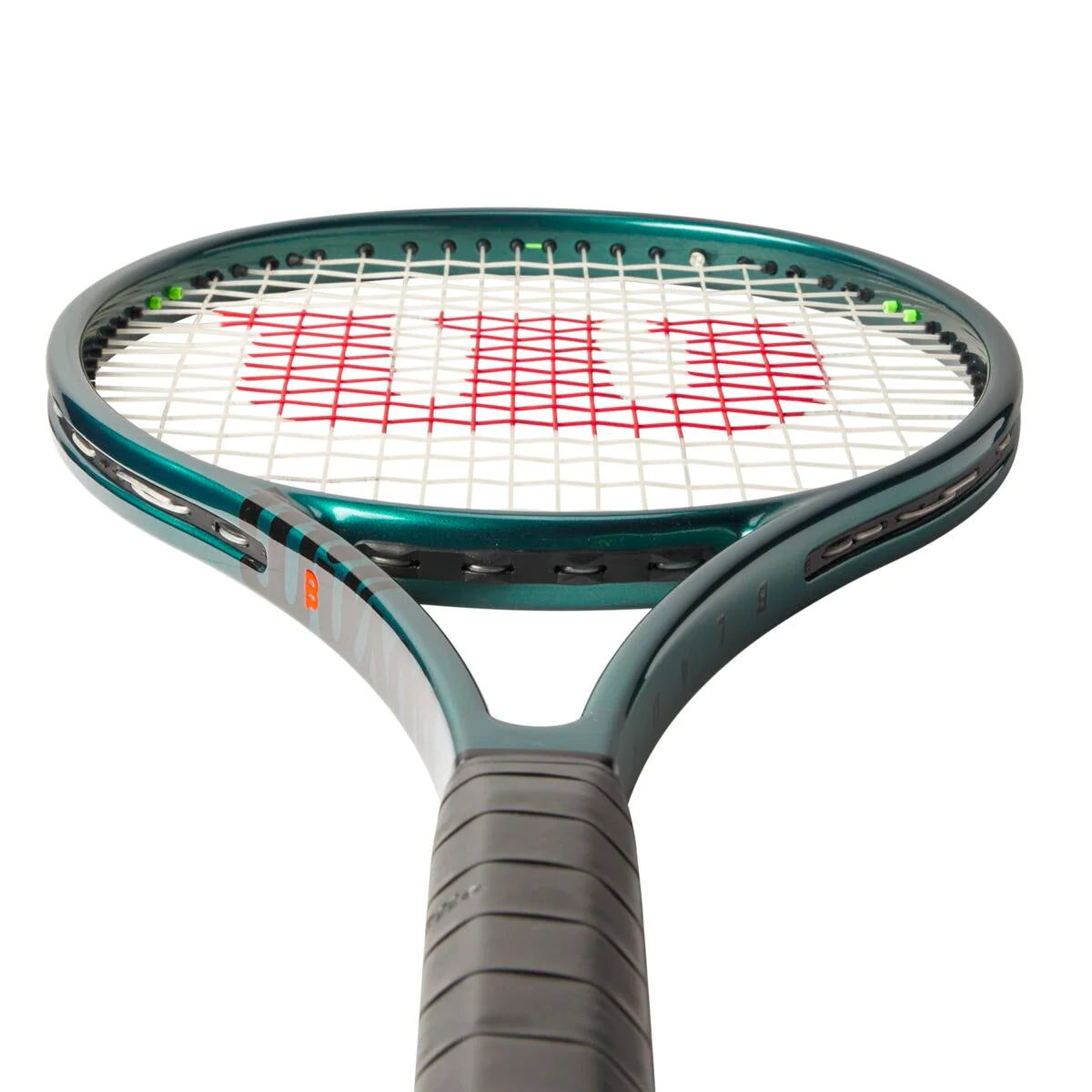 Raqueta Wilson Blade Pro 98 V9 - detalle del encordado 16x19