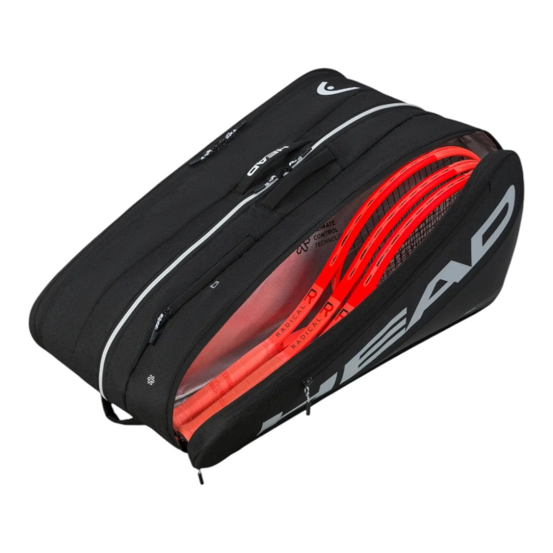 Raquetero Head Tour Xl Negro 12r