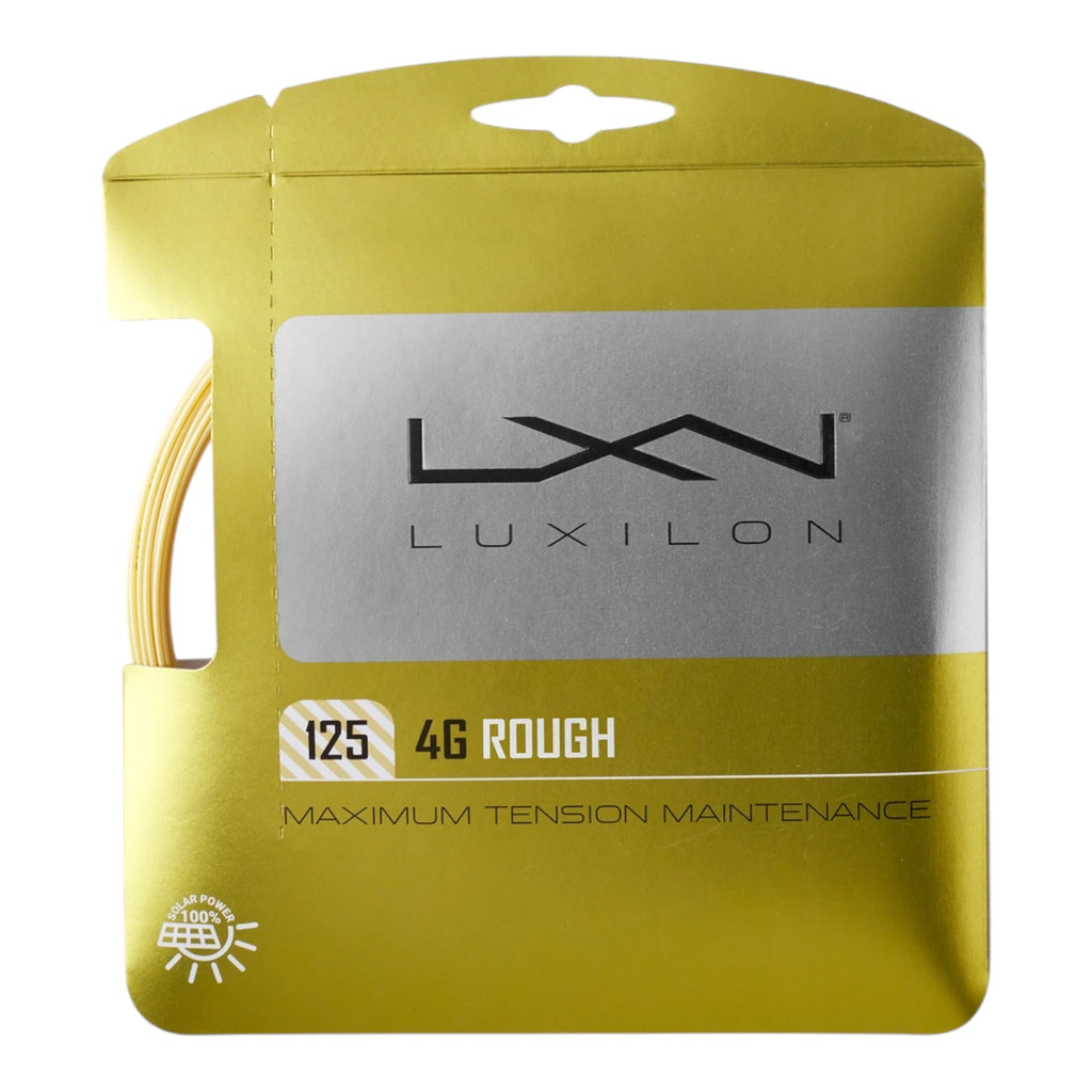 Set de cuerda de Raqueta Luxilon 4G Rough 125