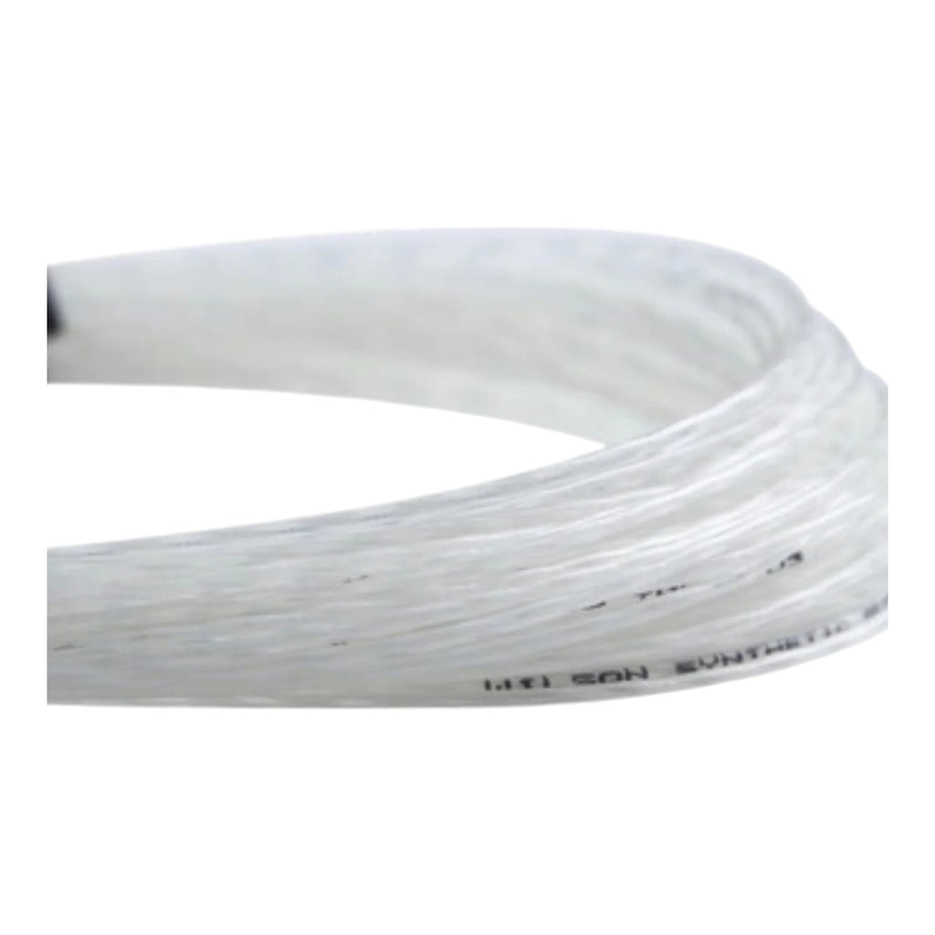 Set de cuerda de raqueta Wilson Synthetic Gut Power Blanca